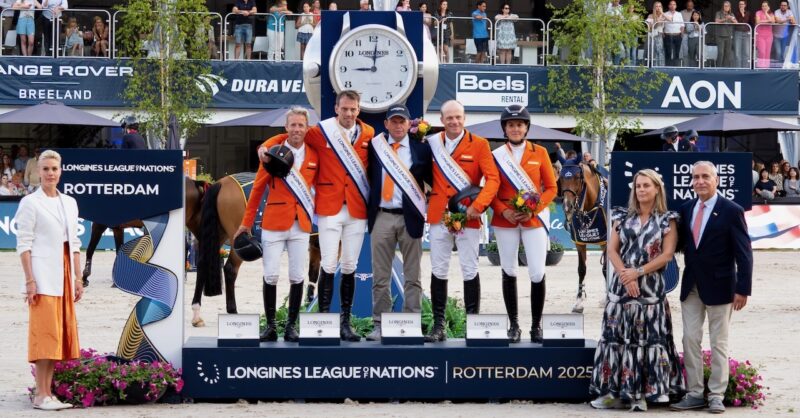 Rotterdam cruciaal strijdtoneel voor derde Longines League of Nations™ kwalificatiewedstrijd