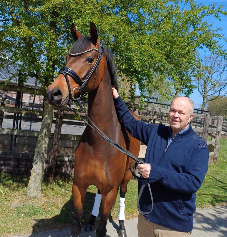 Eugene en paard