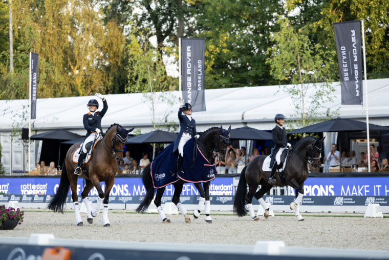 Rowena Weggelaar, Marieke van der Putten and Correntin Pottier