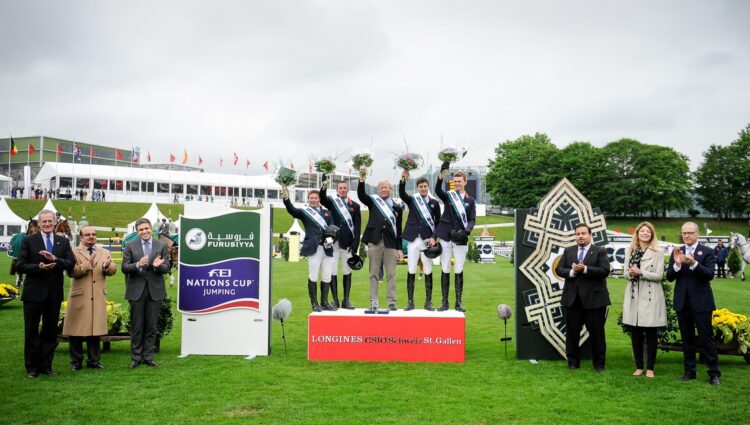 CSIO St Gallen Prize Giving Ceremony 1