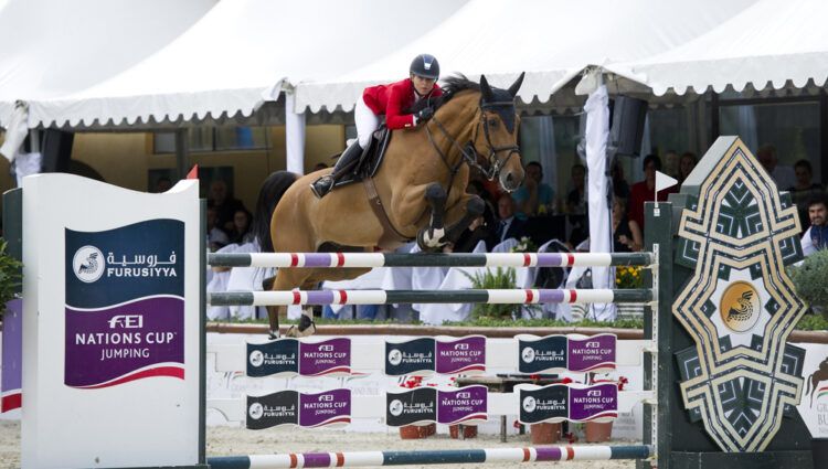 Hugyecz Mariann riding Chacco Boy Lws