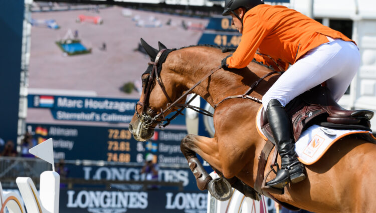 NB EK783 Marc Houtzager Sterrehof s Calimero NED S G Bay 2007 Qui DSC 7517