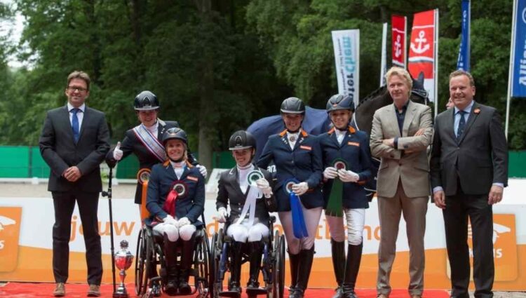 Prijsuitreiking KNHS Para Dressuur Trophy