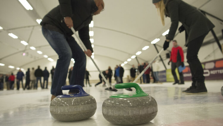 Vrienden Leonidas curling
